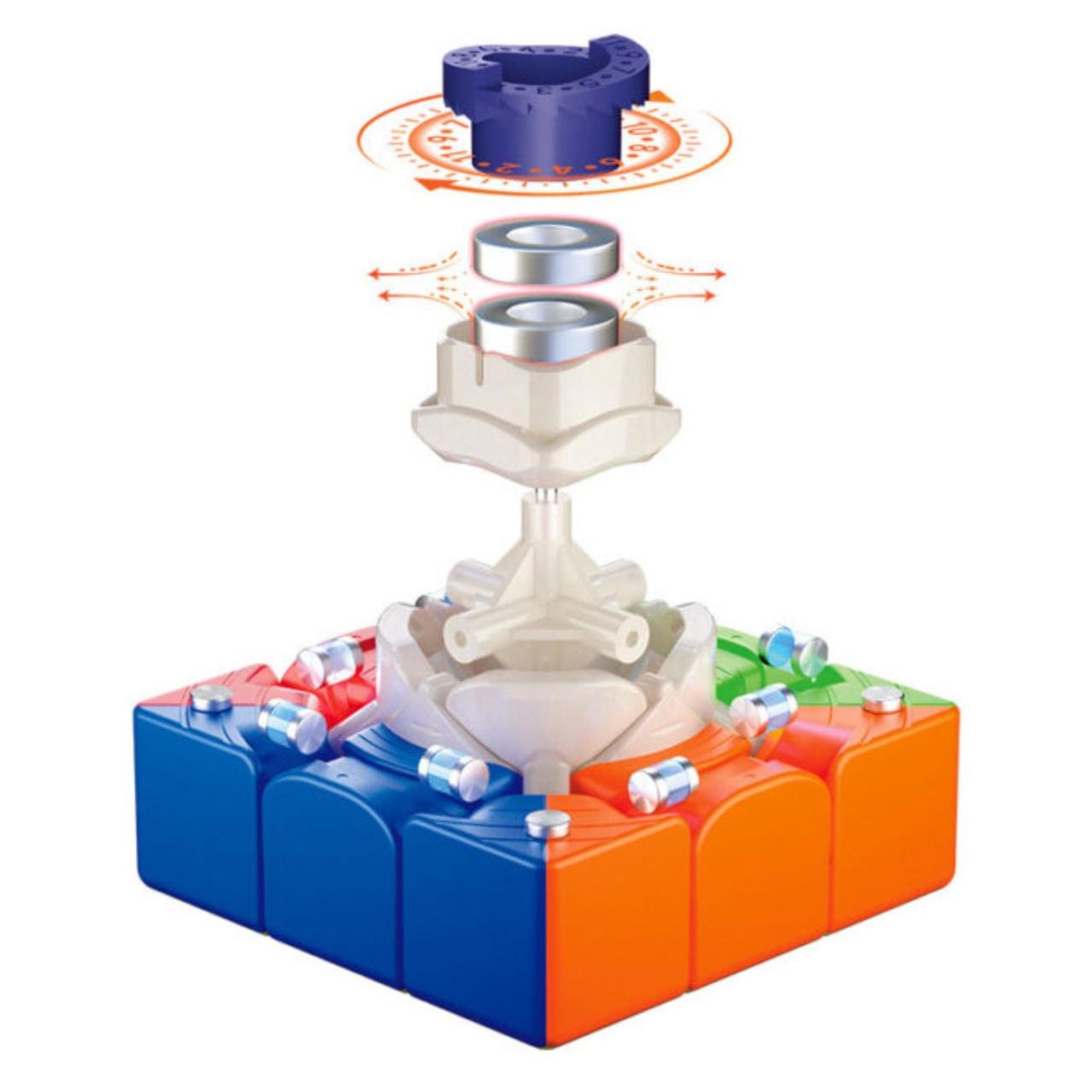 Головоломка QiYi M Pro Maglev cube 3x3 с магнитной левитацией (137313) - фото 4 Головоломка QiYi M Pro Maglev cube 3x3 с магнитной левитацией (137313) - фото 4