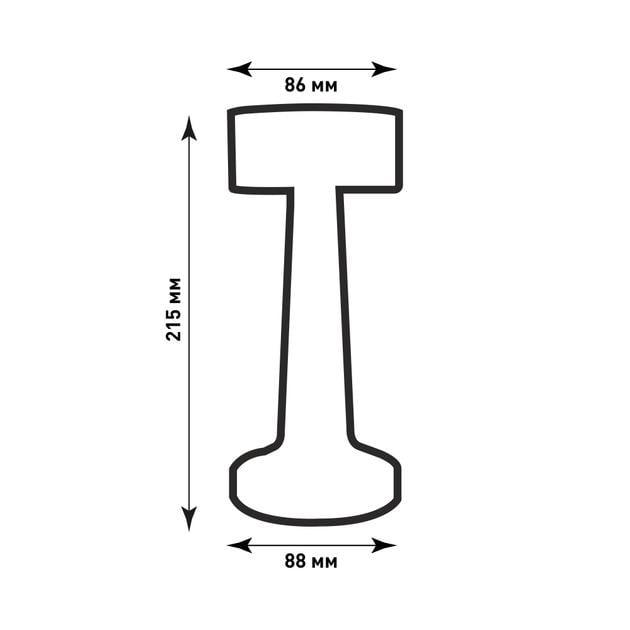 LED-лампа настольная ESLLSE DOWN LIGHT R-SENSOR-85x215 DC5V/1A-IP20 2W Black (27814031) - фото 7