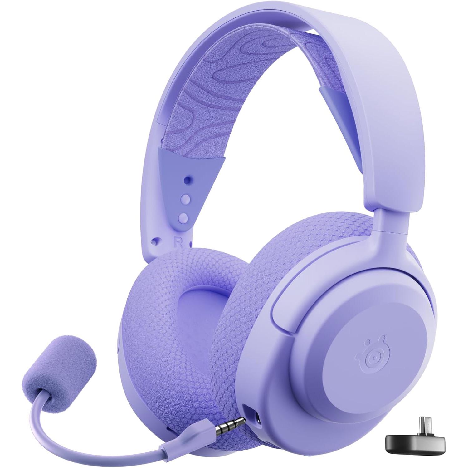 Беспроводные наушники SteelSeries Arctis Nova 3P Wireless MultiPlatform Lavender (61692) - фото 1 Беспроводные наушники SteelSeries Arctis Nova 3P Wireless MultiPlatform Lavender (61692) - фото 1