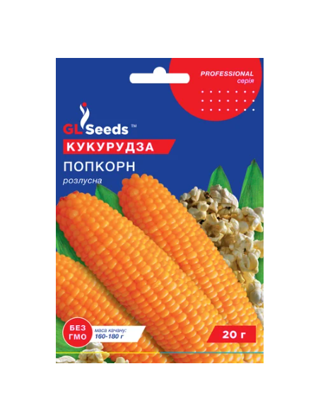 Насіння GL Seeds Кукурудзи Попкорн 20 г (759)