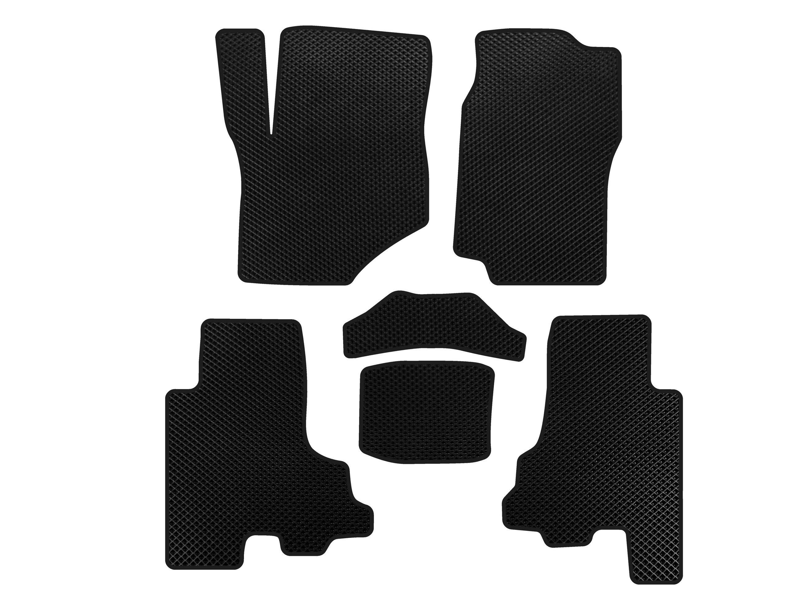 Коврики Digital Designs EVA для Chevrolet Trailblazer 2002-2012гг. этилвинилацетат Черный (132451)