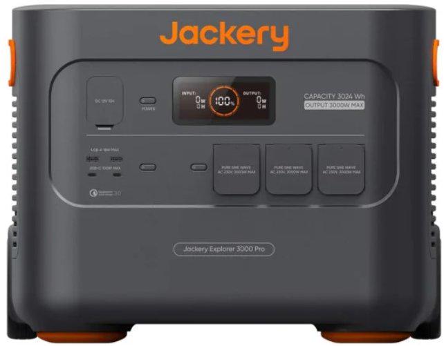 Зарядна станція Jackery Explorer 3000 Pro 3024Wh 3000W Black/Orange (0-3000-EUOR01) - фото 1