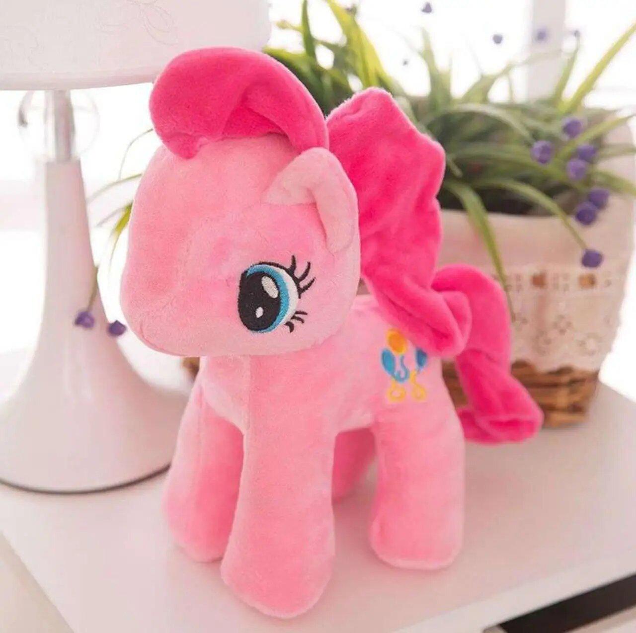 Дитяча плюшева іграшка поні Пінки Пай моя маленька поні 22 см - фото 3 Дитяча плюшева іграшка поні Пінки Пай моя маленька поні 22 см - фото 3