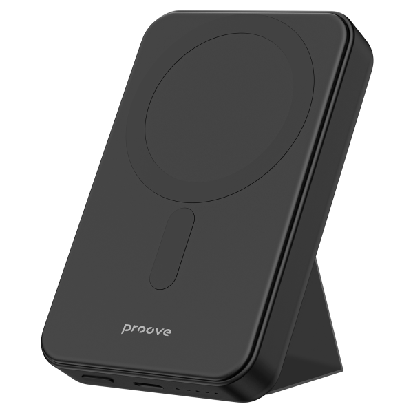 Повербанк Proove Hyperion Magnetic 2в1 зі швидкою зарядкою 10000 mAh 20W Чорний (PBHP15020001)