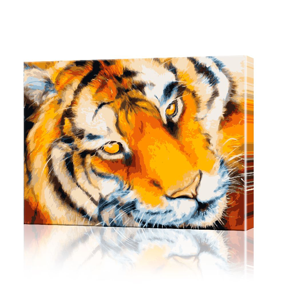 Картина по номерам ArtSale Тигрица PBN0035 30х40 см