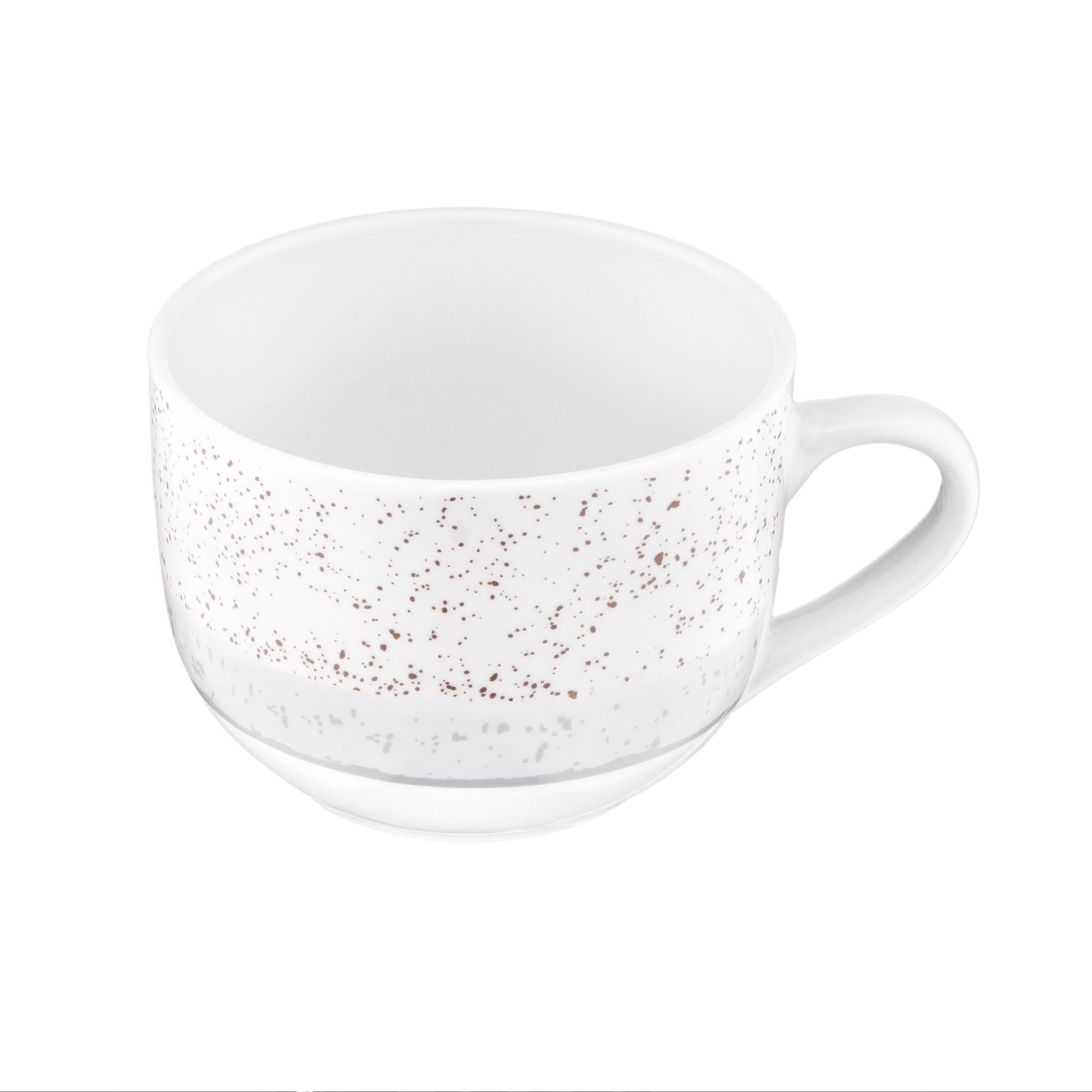 Чашка Ardesto Siena 500 мл Біло-сірий (AR2950SW) - фото 4