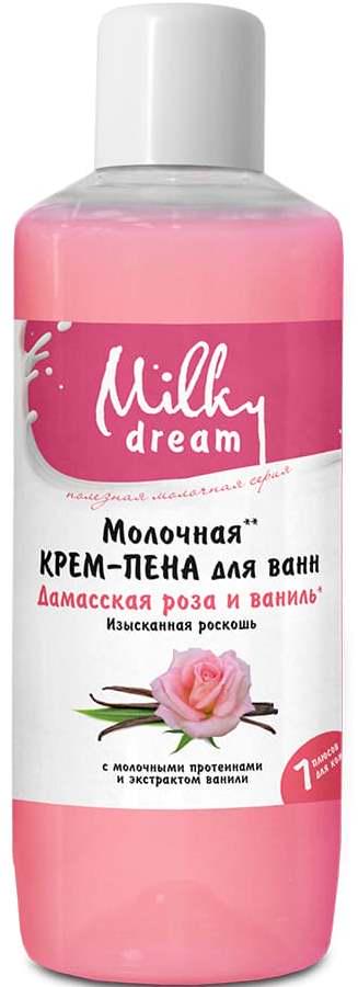 Крем-пена для ванны Milky Dream Дамасская Роза и Ваниль 1000 мл