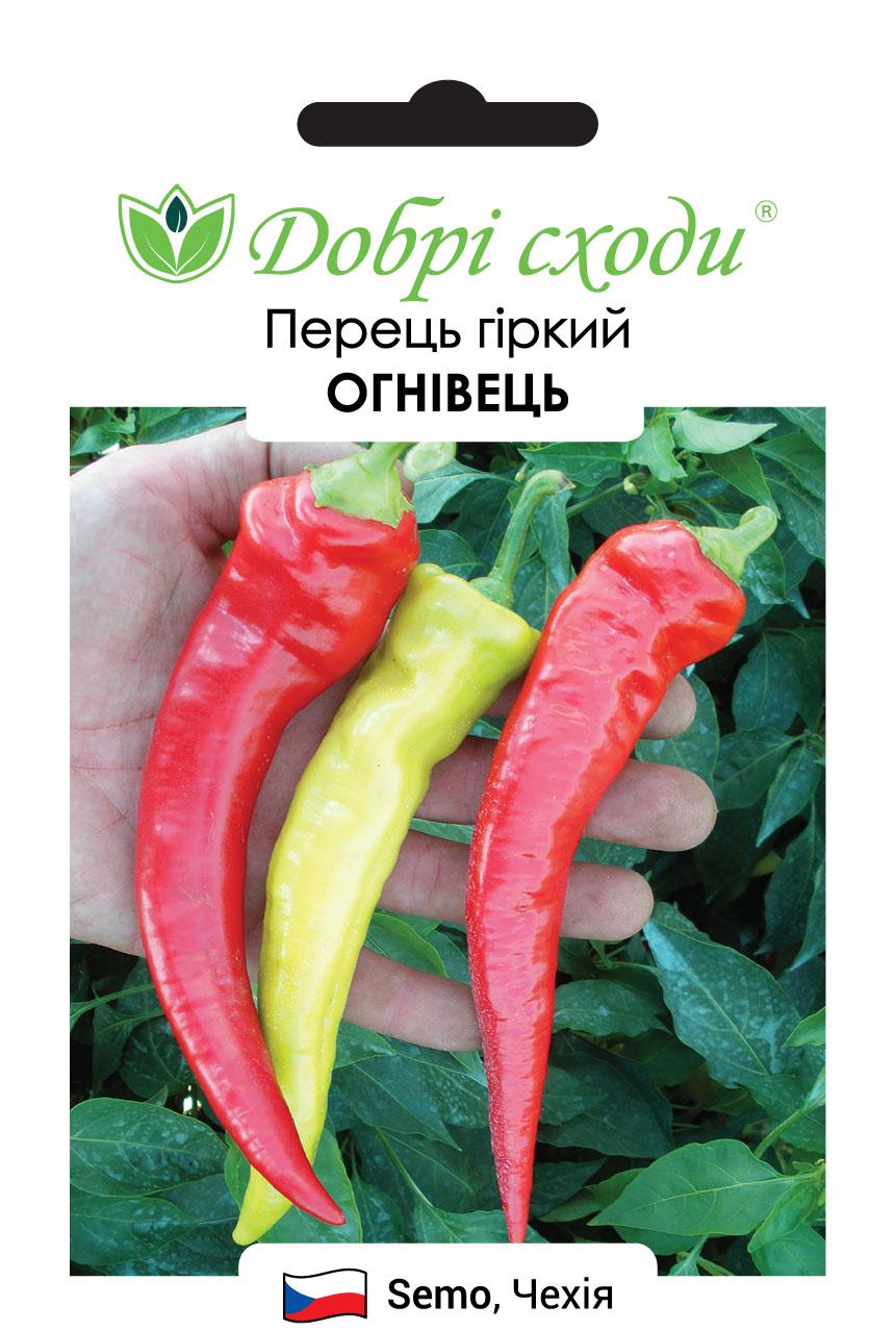 Семена перец острый Огнивець Добрі Сходи 10 шт. (01030002)