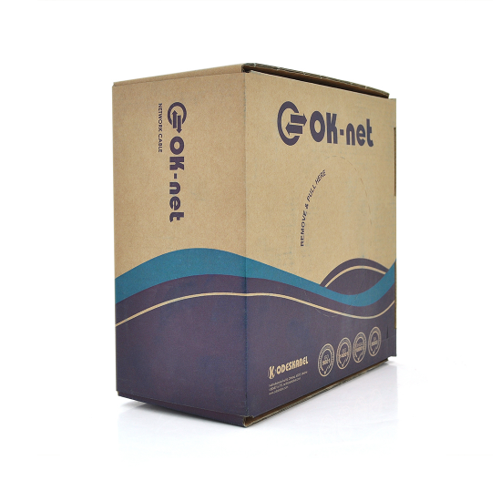 Кабель витая пара Одескабель КПВ-ВП 100 2х2х0,50 U/UTP-cat.5E OK-net 500 м (49275) - фото 2