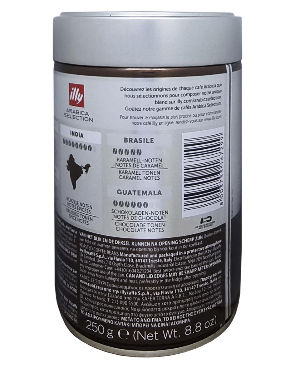 Кофе ILLY Monoarabica India 250 г зерно в металлической банке (56807) - фото 4 Кофе ILLY Monoarabica India 250 г зерно в металлической банке (56807) - фото 4