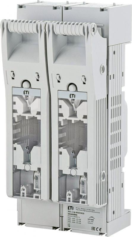Разъединитель ETI KVL 1 2P 250A 690 V клеммы M10-M10 (1690896)