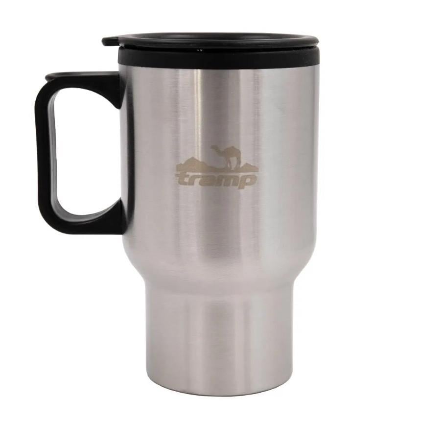 Автокружка Tramp TRC-004 из нержавеющей стали с крышкой 450 мл (002419)
