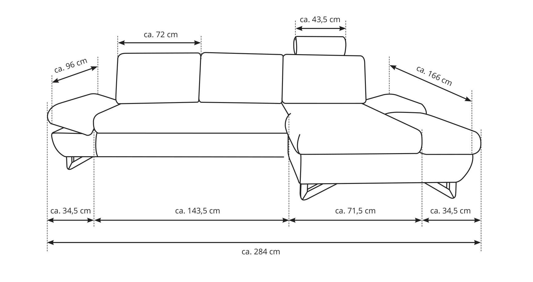 Диван кутовий Perfect Home Avesta з натурального дерева/ДСП/тканини Sally 12 (49569) - фото 9 Диван кутовий Perfect Home Avesta з натурального дерева/ДСП/тканини Sally 12 (49569) - фото 9