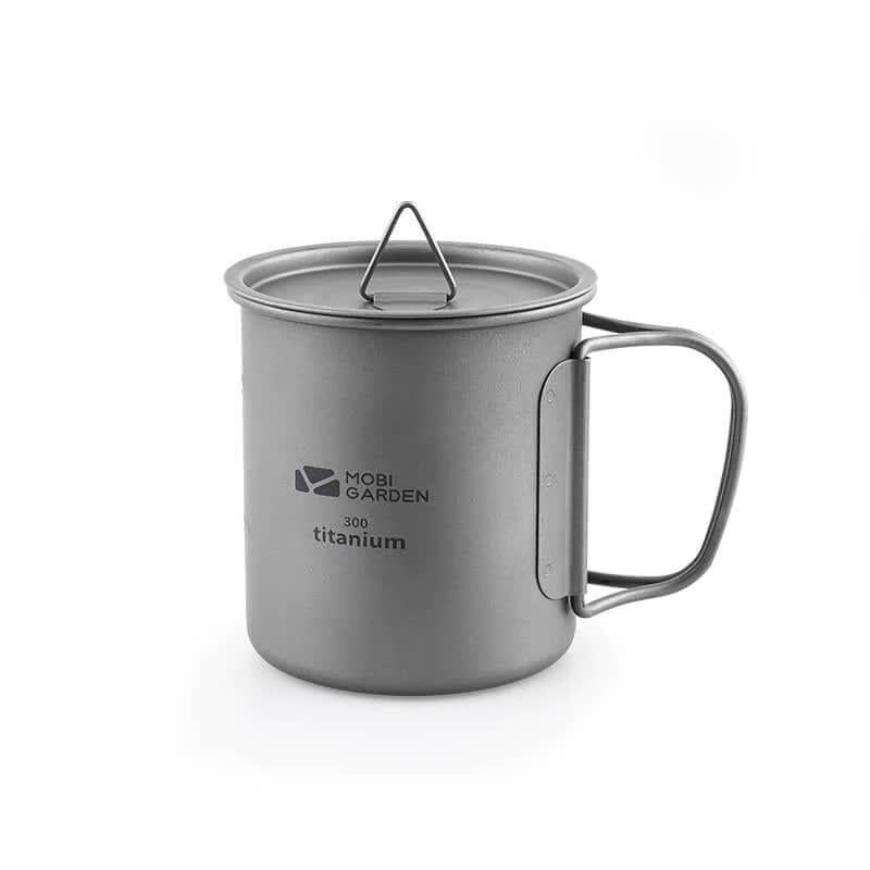 Кружка с крышкой Mobi Garden NX20666038 300 мл Titanium
