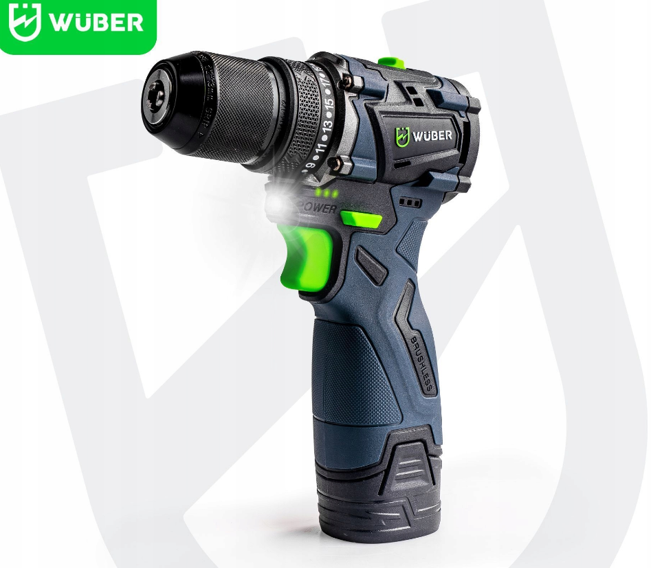 Гайковерт акумуляторний ударний Wuber 50Нм (2689502477) - фото 2