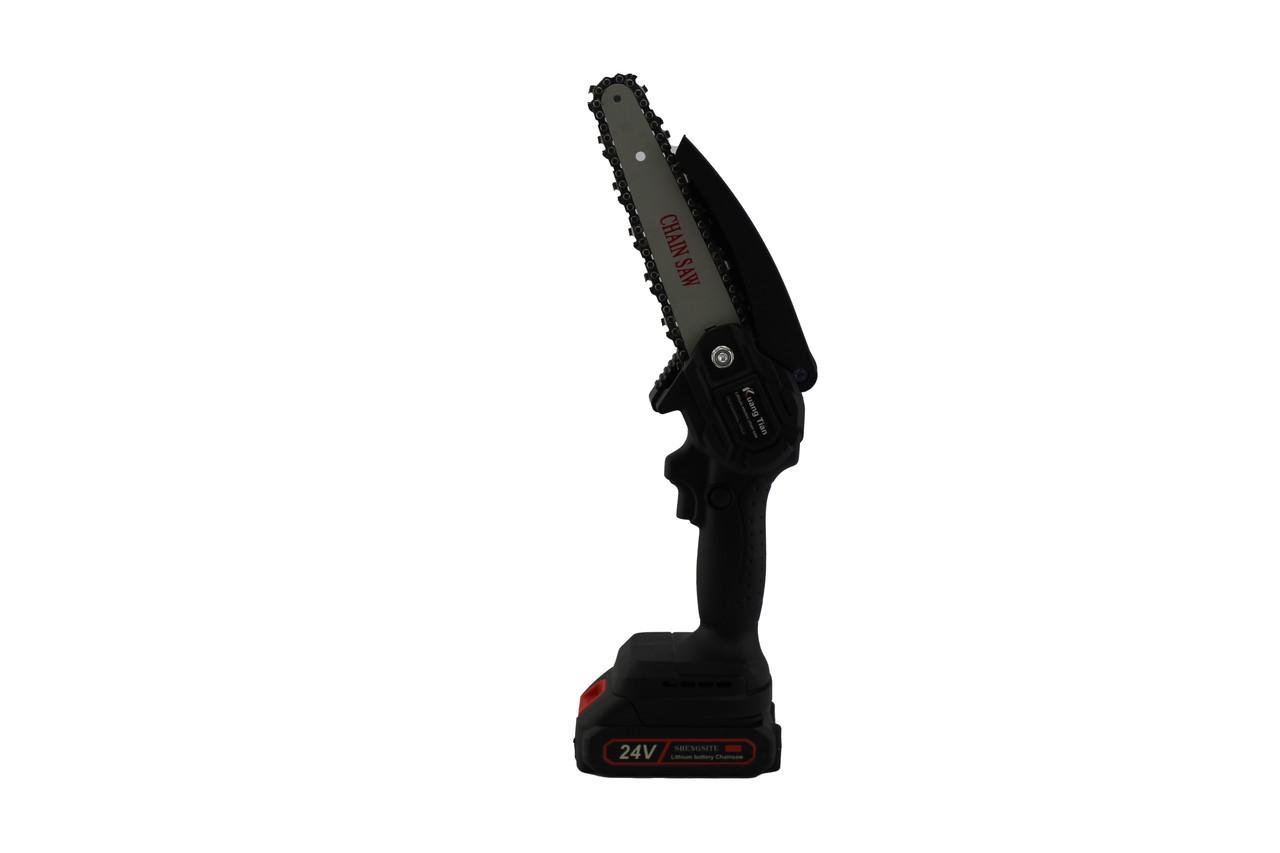 Електропила акумуляторна CHAIN SAW TL-0600 Li-ion Black (8169) - фото 2