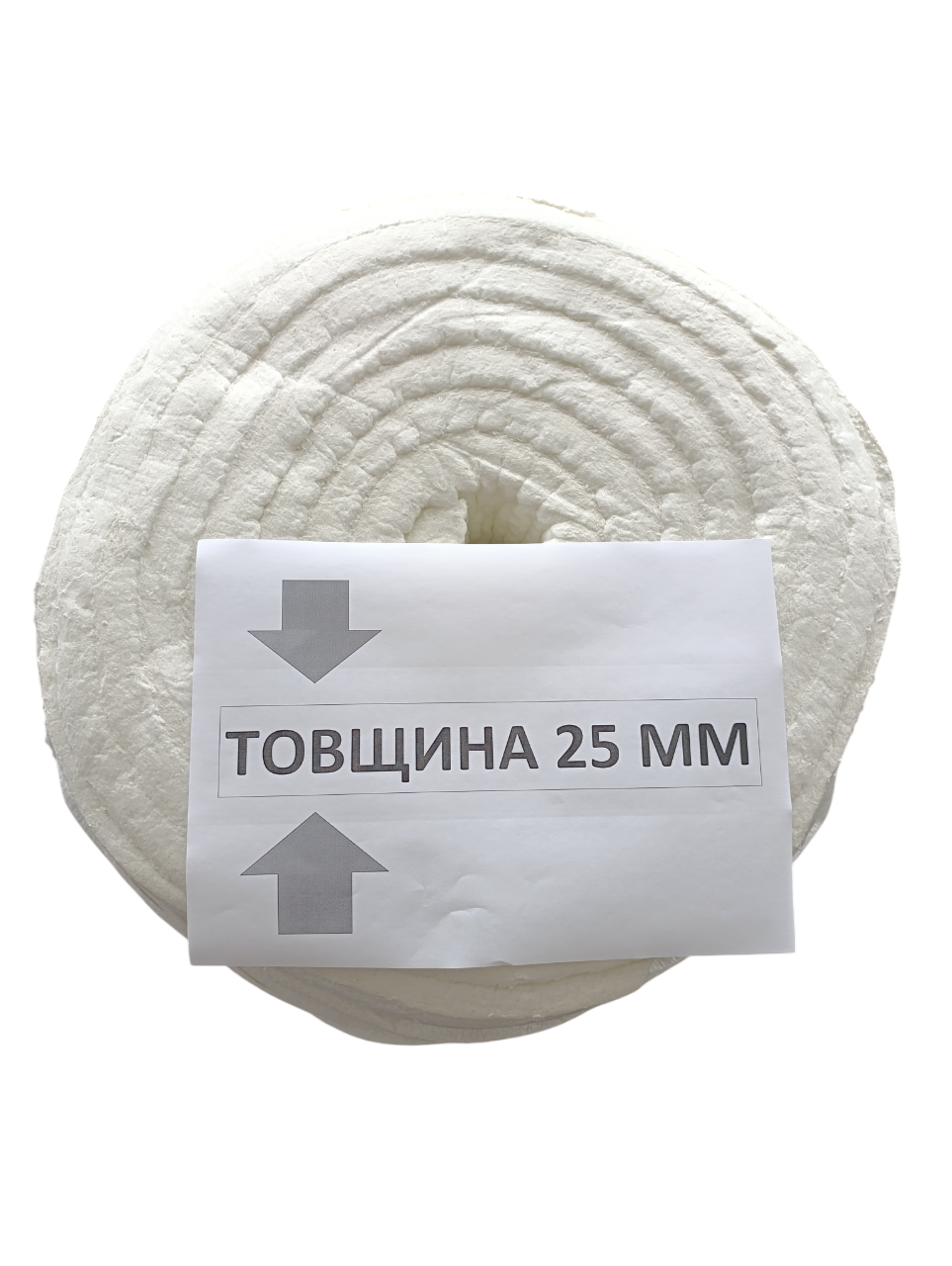 Мат з керамічного волокна LYTX 312/1260°С фетр вогнетривкий 25х610 мм (29606935) - фото 2