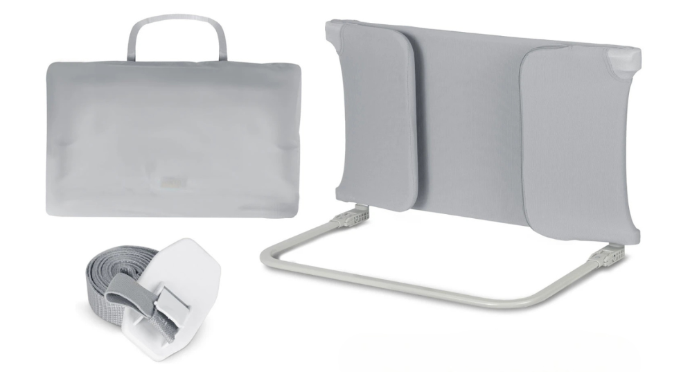 Захисний бар'єр для ліжка NUKI Nukido 150x44x41 см Сірий (100879)