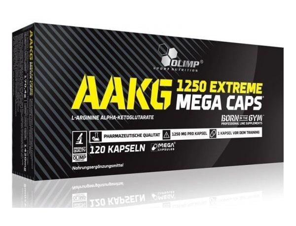 Амінокислота Olimp AAKG 1250 Extreme Mega Caps 120 капс. (292)