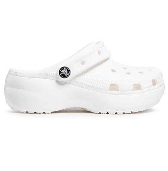 Сабо Crocs Classic Platform Clog M4W6 р. 36 White (1008846) - фото 1