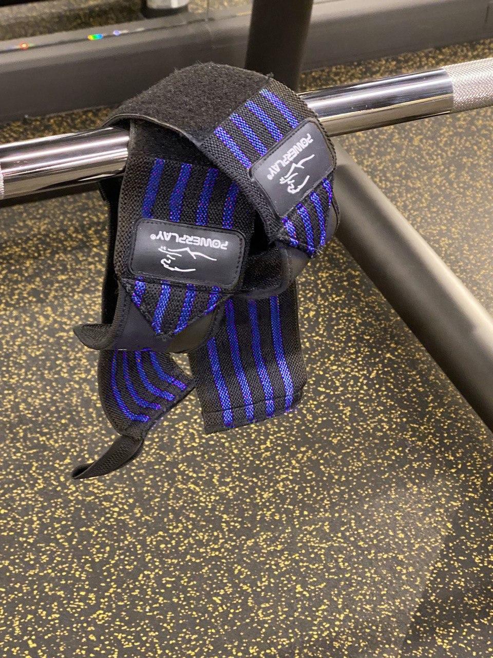 Бинти кистові PowerPlay 3081 Gym WristT Wraps Чорно-синій (A-013263) - фото 8 Бинти кистові PowerPlay 3081 Gym WristT Wraps Чорно-синій (A-013263) - фото 8