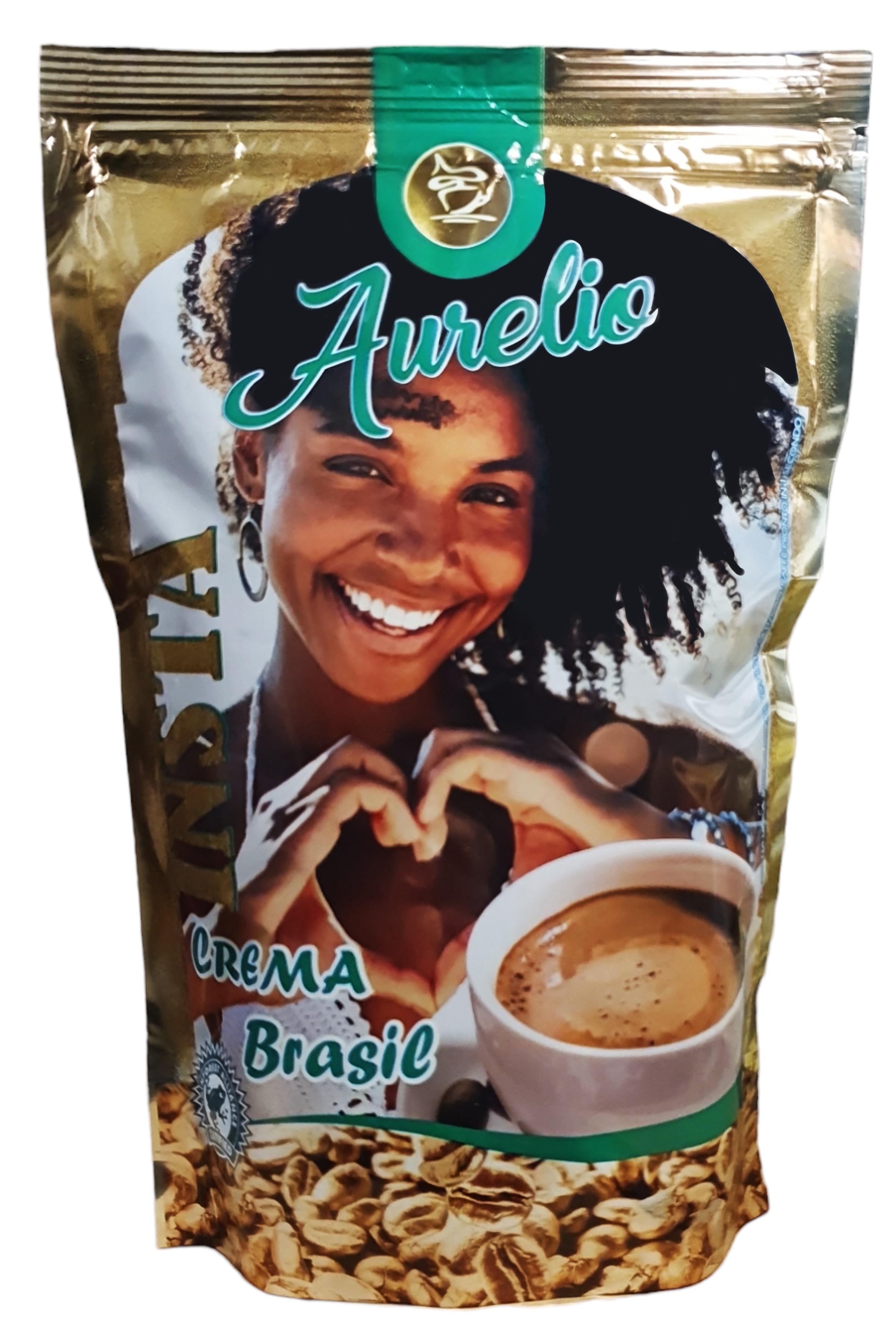 Кава розчинна Aurelio Crema Brasil 190 г (57298)