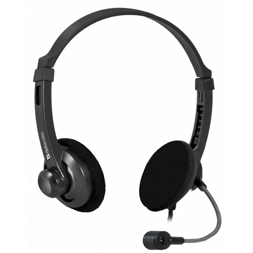 Наушники с микрофоном Defender Aura 104 1,8м2 3,5 мм 85дБ Black (63104) Наушники с микрофоном Defender Aura 104 1,8м2 3,5 мм 85дБ Black (63104)
