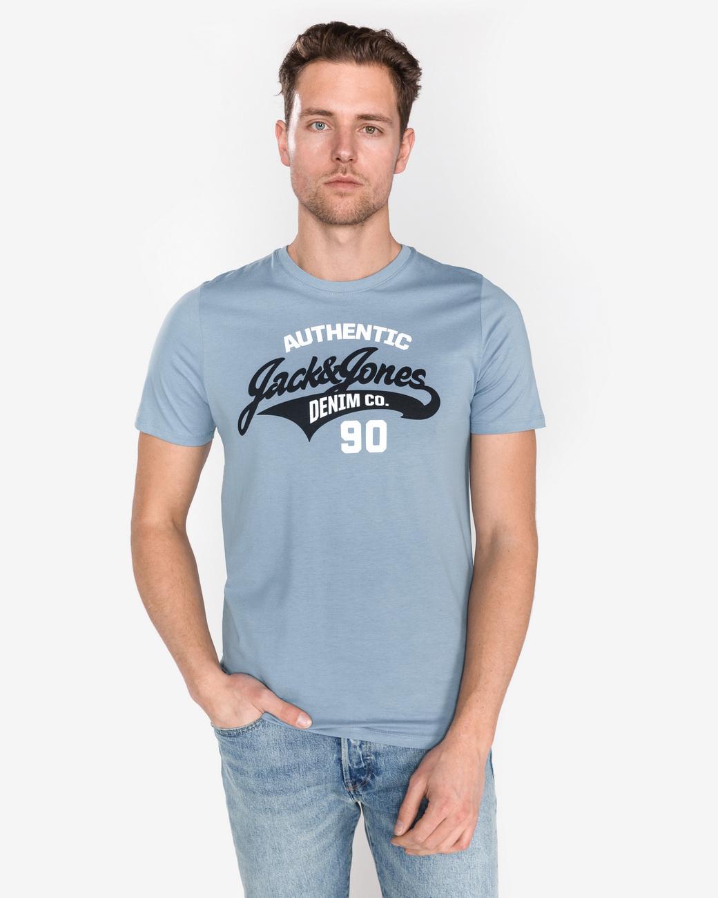 Футболка Jack & Jones 12137122x50 мужская S Синий (177375)