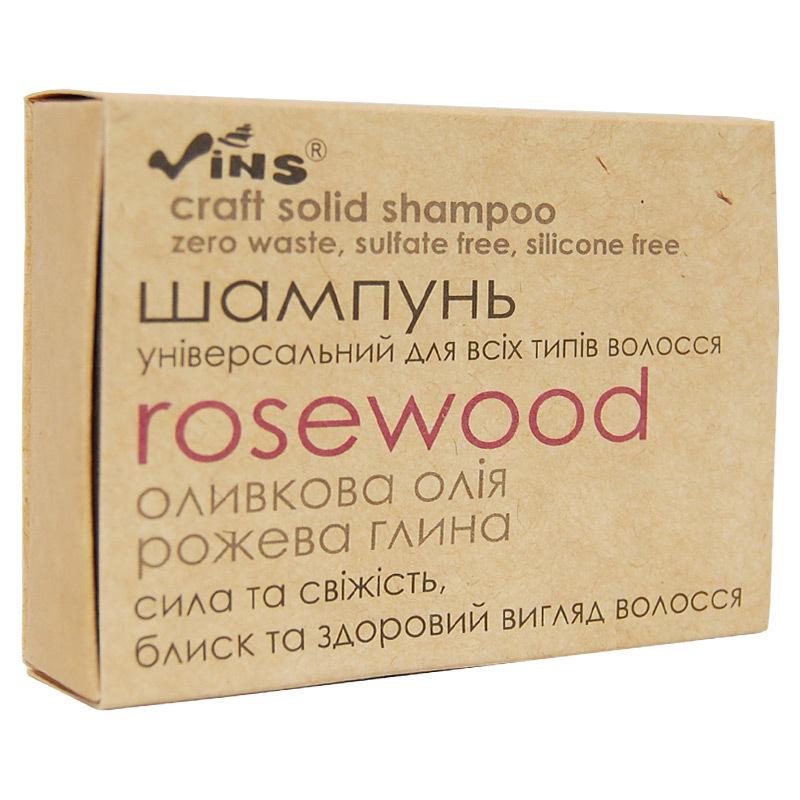 Шампунь твердый Rosewood для сухих и нормальных волос 85 г (SQ5986) - фото 1