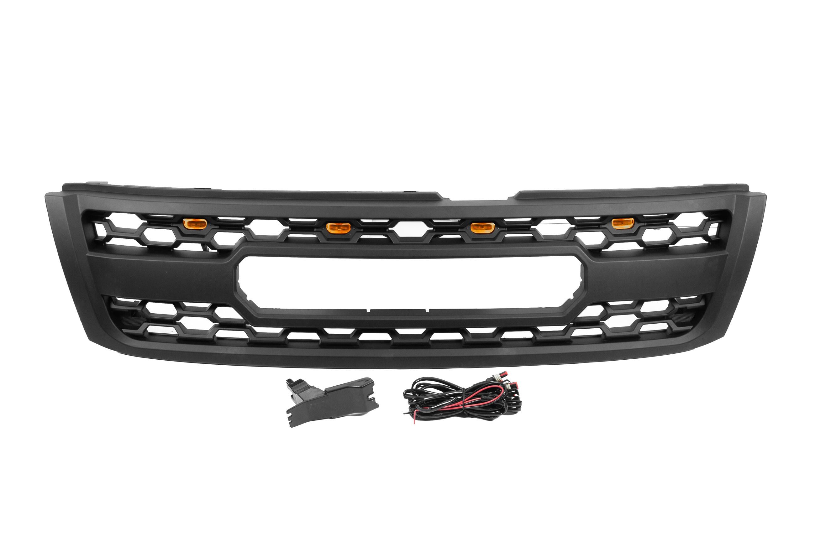 Решетка GBT 2002-2004 OffRoad для Nissan Patrol Y61 1997-2011 гг. разные материалы Черный (190921)