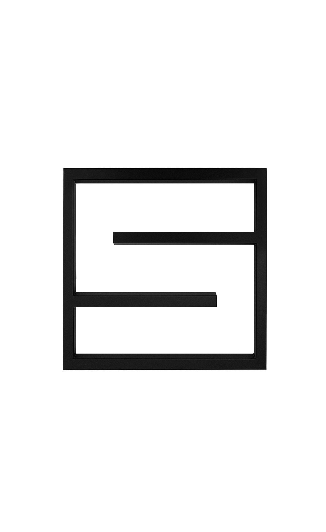 Рушникосушарка водяна GenesisAqua Zorya з нержавіючої сталі 530x530 мм Чорний (95001)