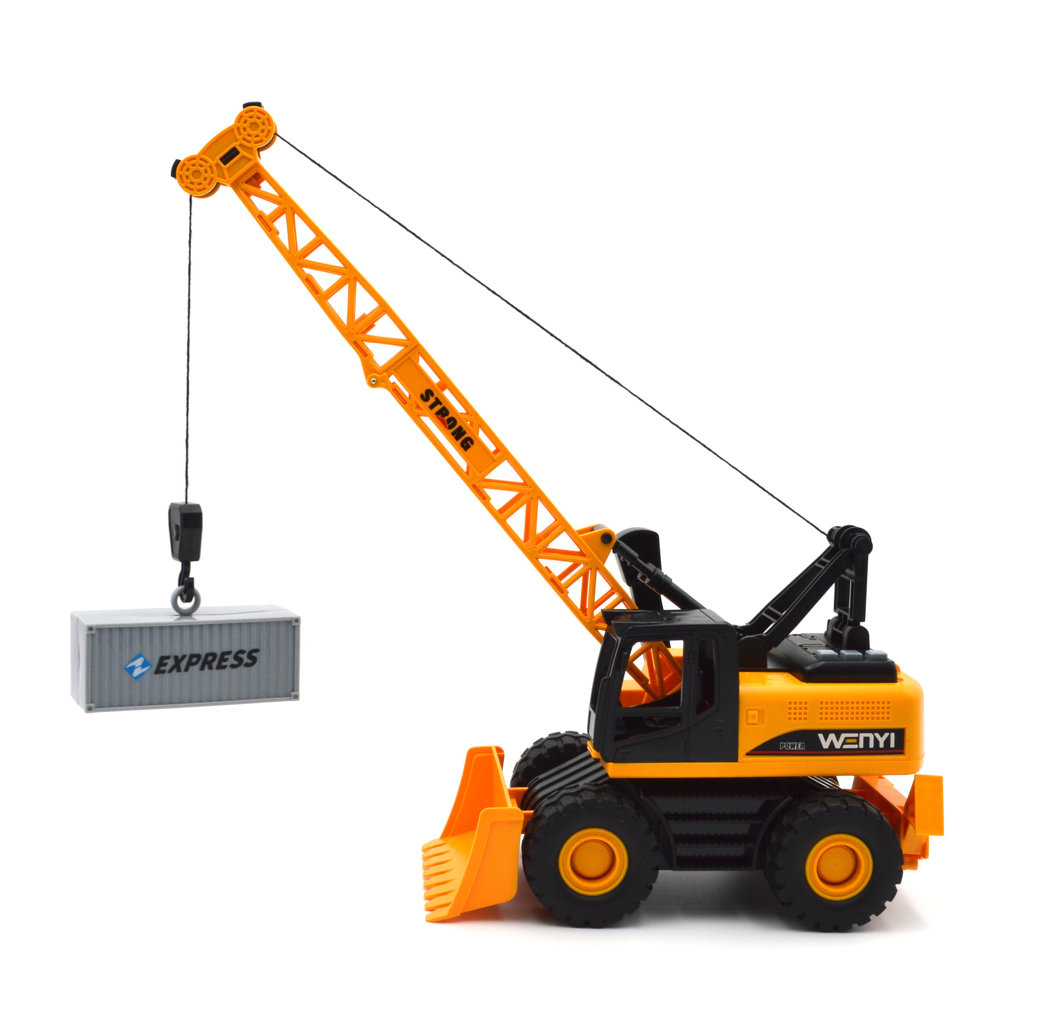 Підйомний кран WY1140A колісний/інерція/звук/світло (30358024) - фото 2 Підйомний кран WY1140A колісний/інерція/звук/світло (30358024) - фото 2