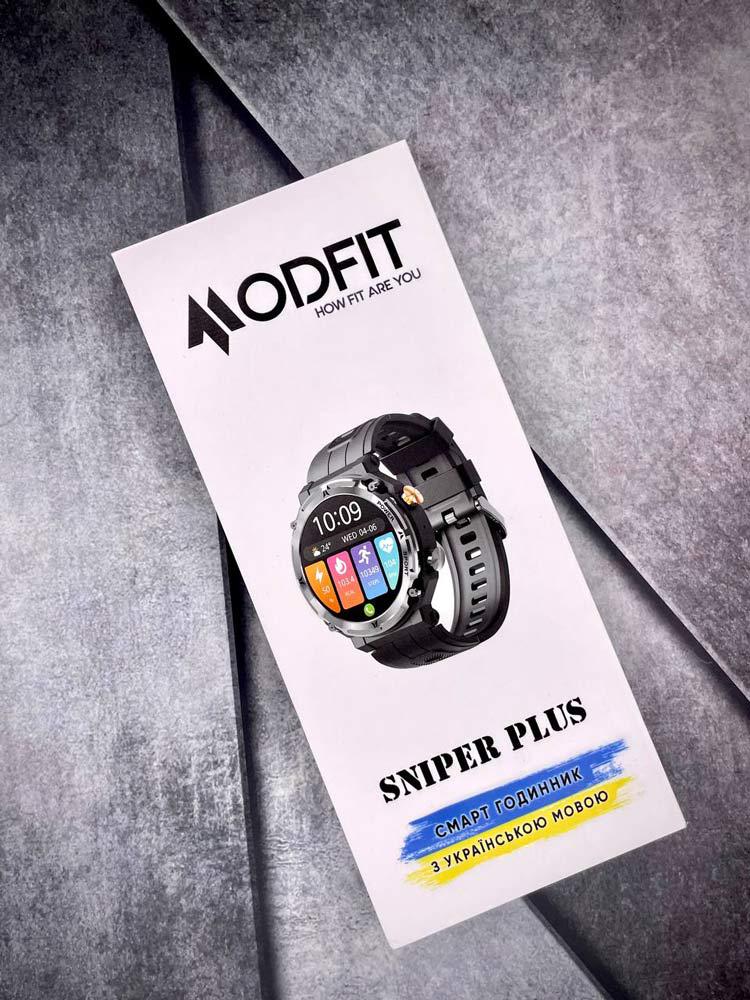 Смарт часы Modfit Sniper Plus Silver (1077-0243Silver) - фото 7