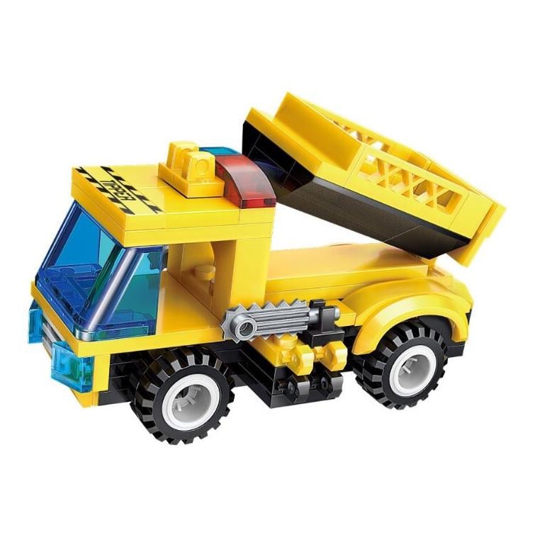 Конструктор дитячий Qman 1408-1-8 транспорт 76 дет. Semi Trailer (RLT24105s31381)