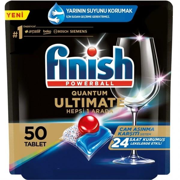 Таблетки для посудомоечной машины Finish Ultimate All in 1 50 шт. - фото 1