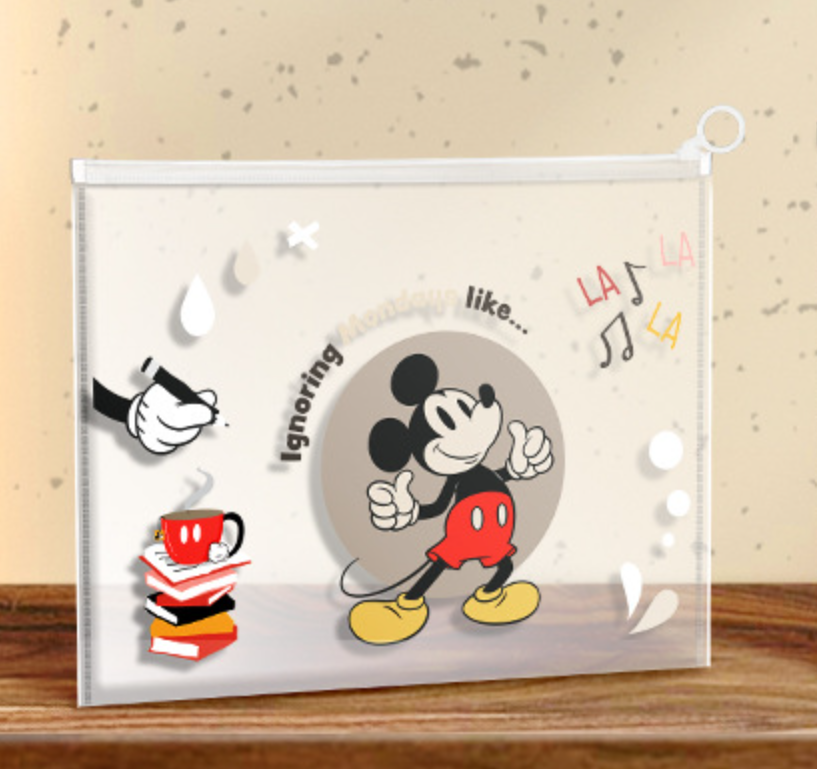 Папка с бегунком Ignoring like Disney Микки Маус А4 Разноцветный (0519)