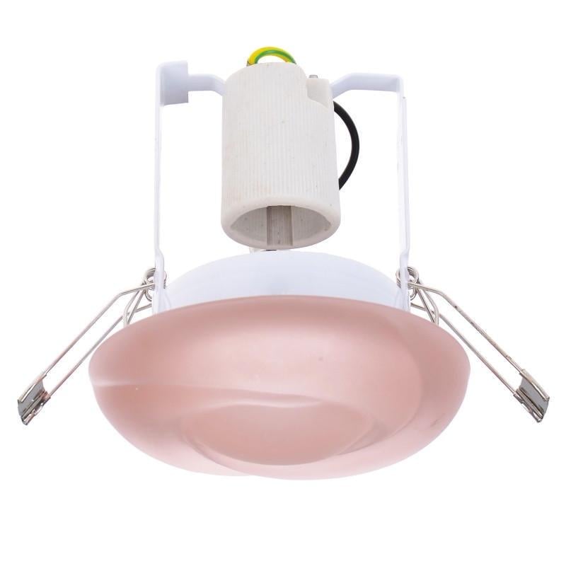 Светильник точечный декоративный для ванной HDL-G41 09 Pink E14 Светильник точечный декоративный для ванной HDL-G41 09 Pink E14