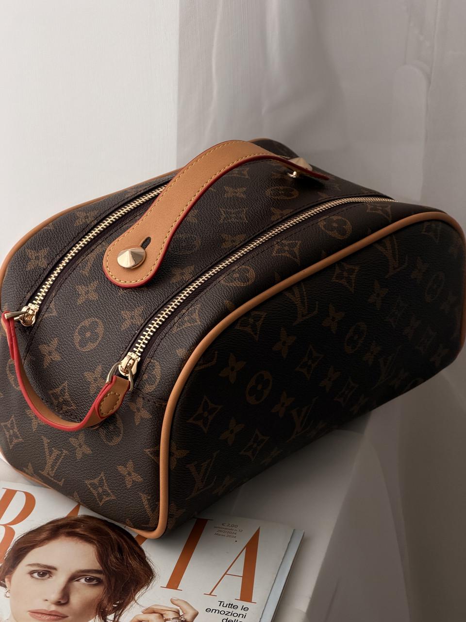 Косметичка женская Louis Vuitton Dopp Kit Коричневый/Бежевый (2942287289) Косметичка женская Louis Vuitton Dopp Kit Коричневый/Бежевый (2942287289)