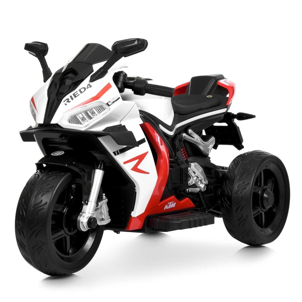 Детский электрический мотоцикл Bambi Racer 12V одноместный до 50 кг Разноцветный (DE-169-E-1007)