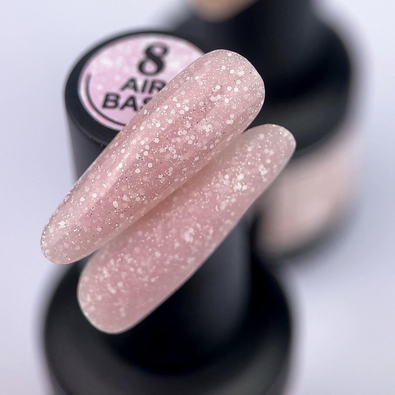 База для гель-лаку каучукова камуфлююча Crooz Air Base №08 15 мл