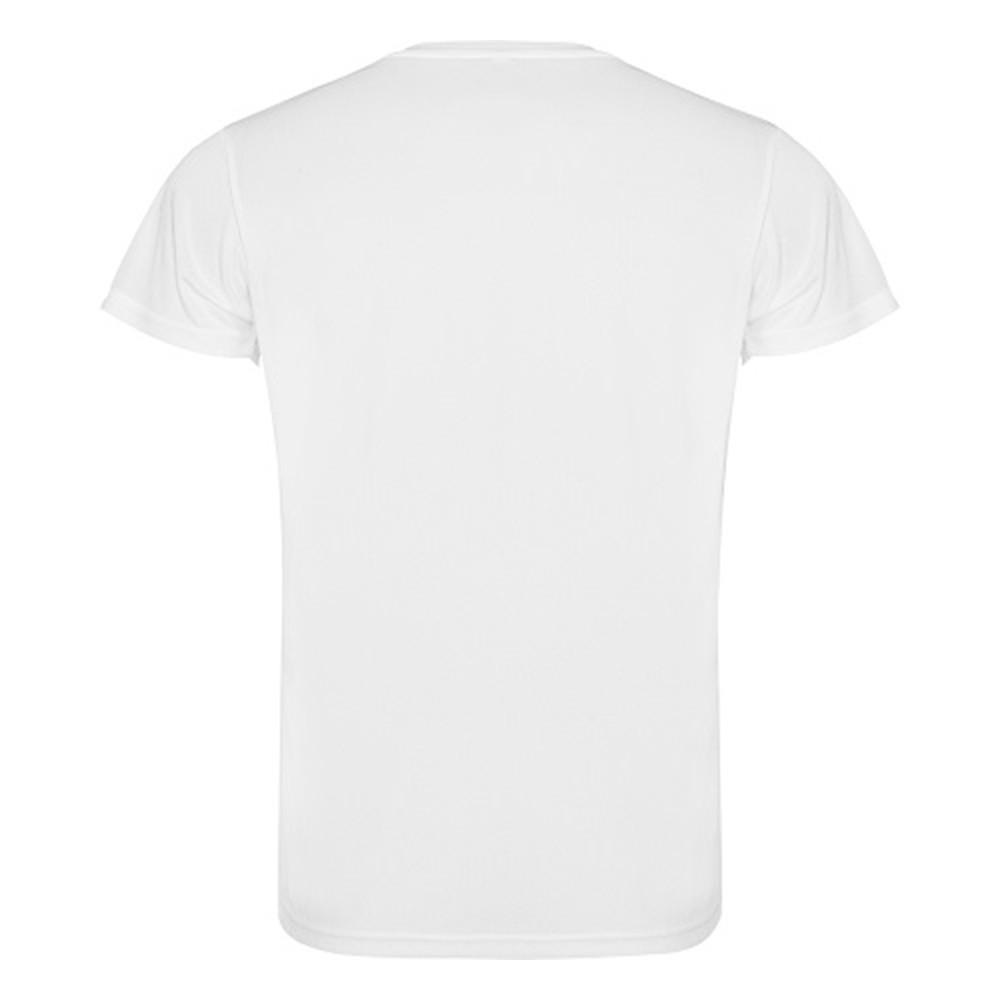 Футболка мужская Roly Camimera для спорта L Белый - фото 4