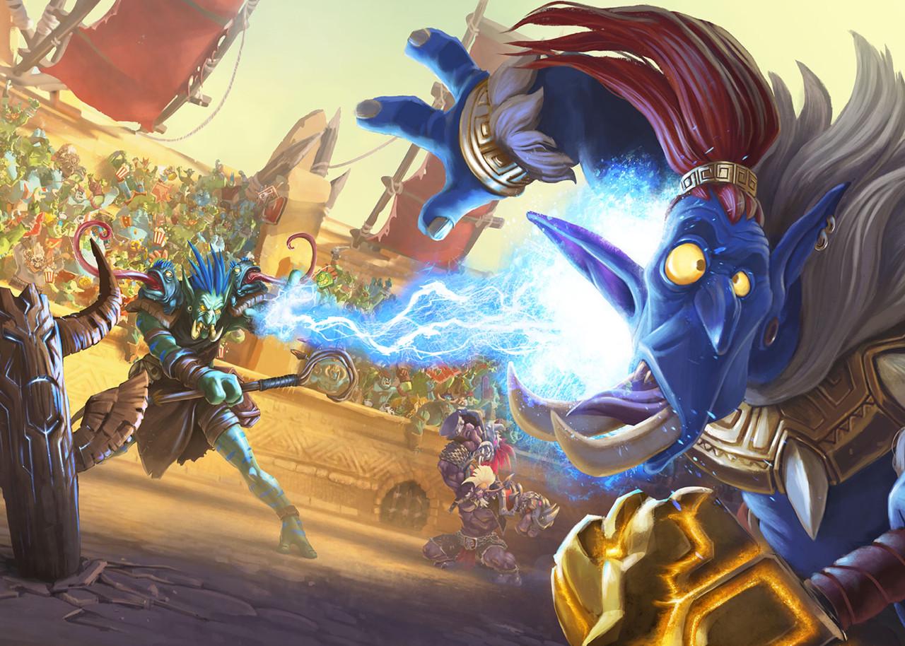 Картина GeekLand Hearthstone Fight 60х40 см (HS.09.013)