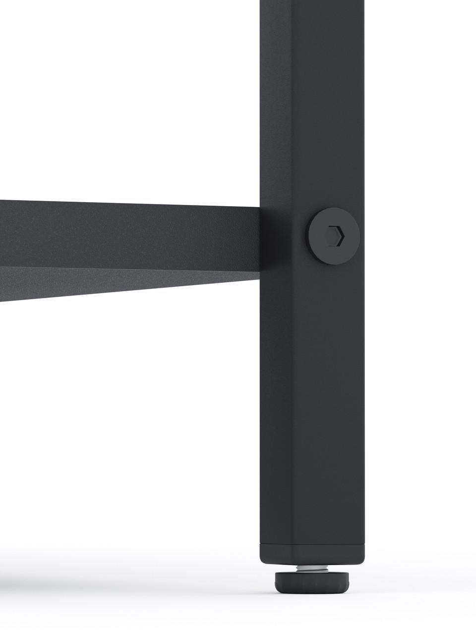 Стелаж Меткас Лофт 35 кг/полицю 6 полиць ЛДСП 1800x600x240 мм Антрацит (2640911723) - фото 6 Стелаж Меткас Лофт 35 кг/полицю 6 полиць ЛДСП 1800x600x240 мм Антрацит (2640911723) - фото 6