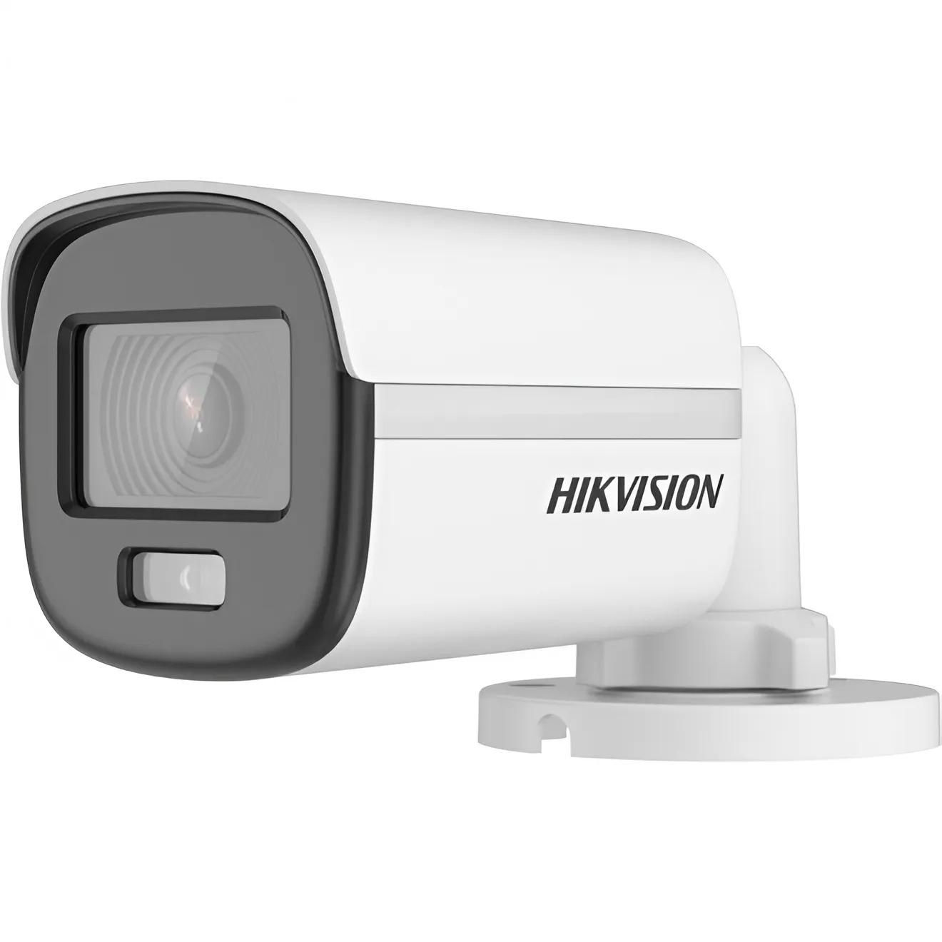Видеокамера наружного наблюдения Hikvision DS-2CE10DF0T-PF 2,8 мм IP67 2 Мп Белый (621403)