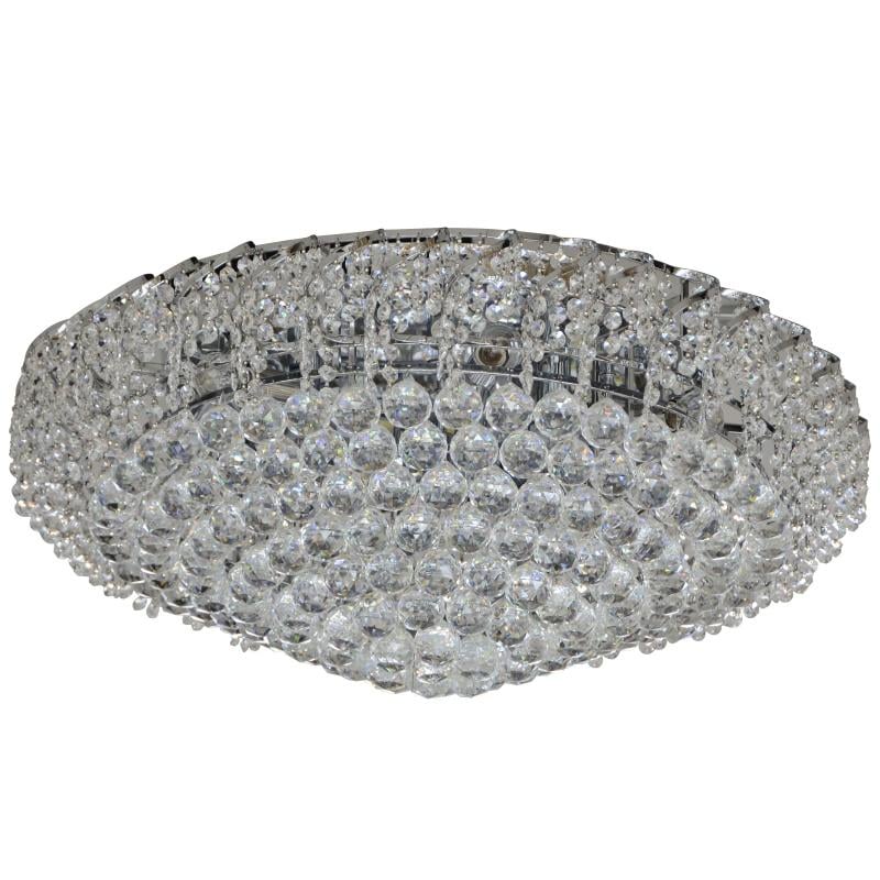 Люстра потолочная большая Brille BCL-353S/19 с подсветкой