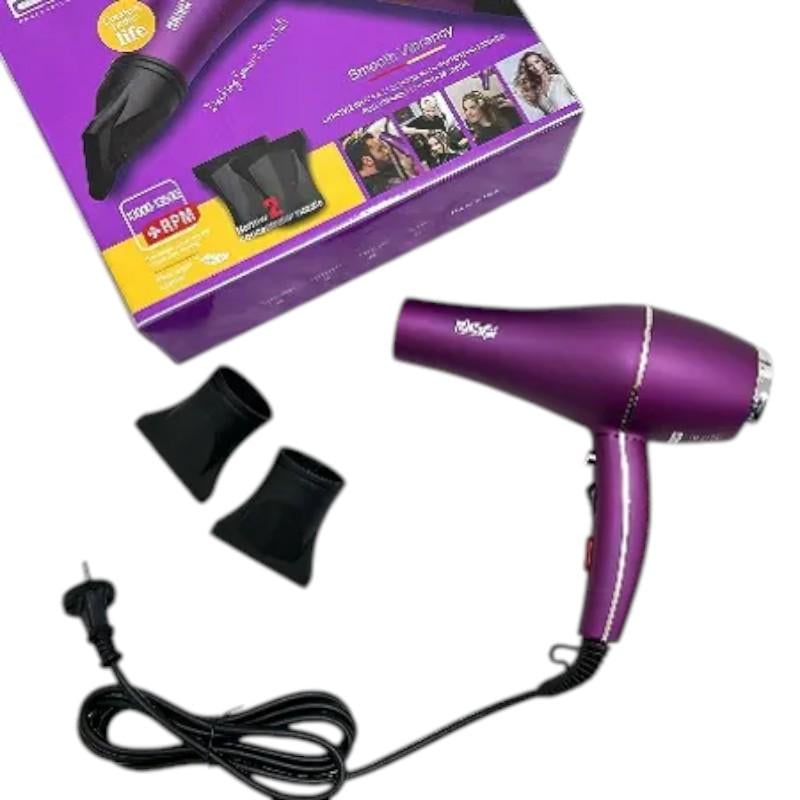 Фен для волос 2200 Вт Фиолетовый (DSP 30249) - фото 5 Фен для волос 2200 Вт Фиолетовый (DSP 30249) - фото 5