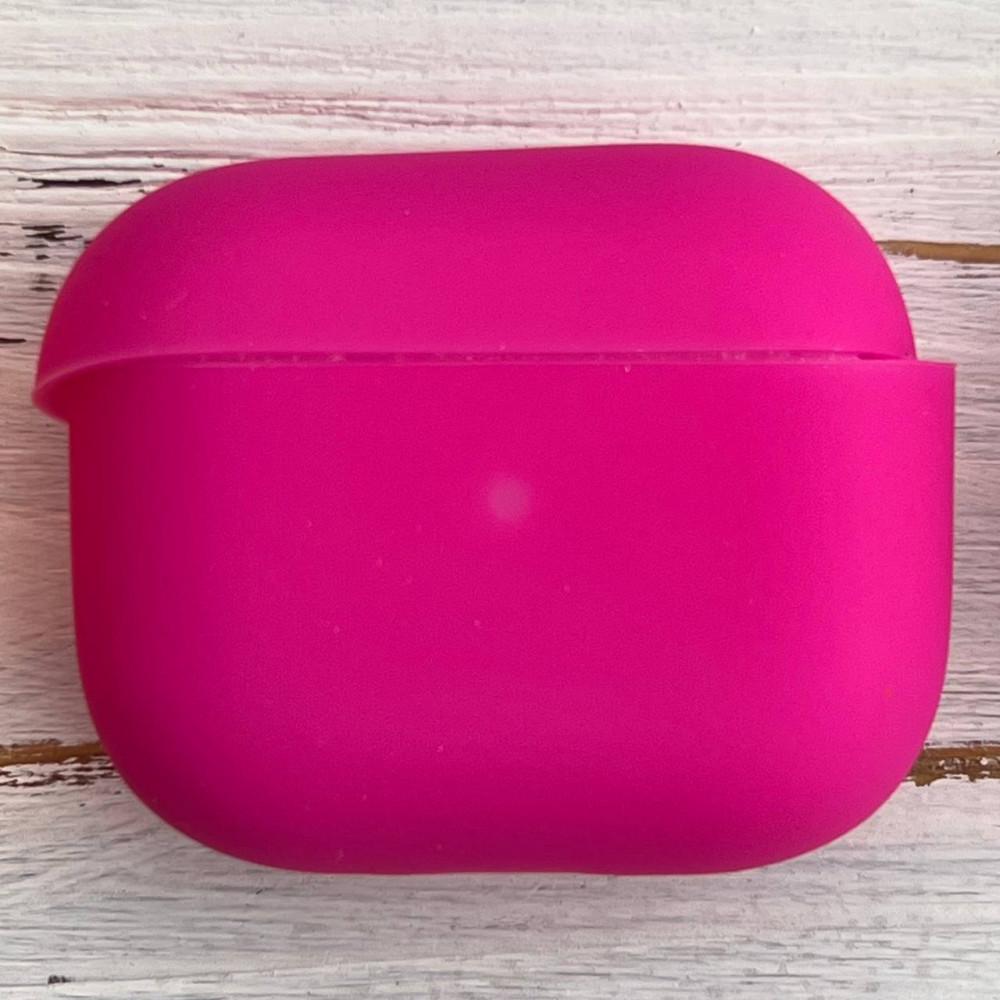Силіконовий чохол для навушників AirPods 3 Magenta