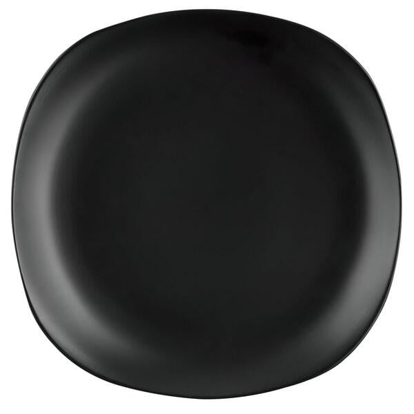 Тарелка обеденная квадратная Ardesto Molize Black AR2927MB 27х27 см