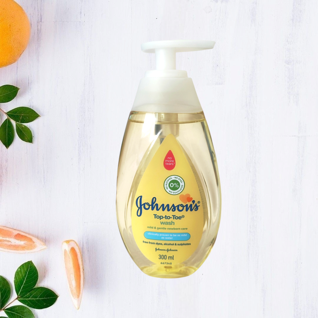 Дитячий шампунь гель Johnson's Top-to-Toe wash 300 мл