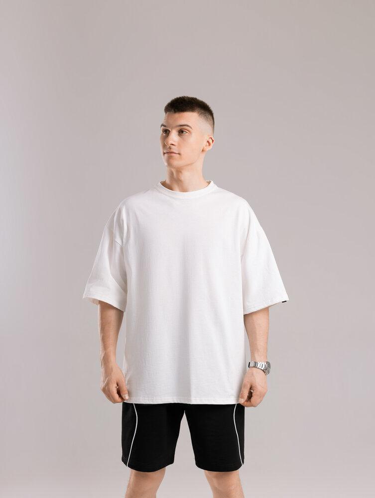 Футболка Pobedov Nude 3XL Молочный (2662022474) - фото 2 Футболка Pobedov Nude 3XL Молочный (2662022474) - фото 2